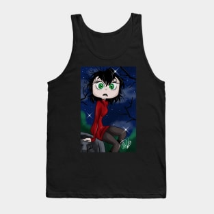 Gothic Vampire Girl Tank Top